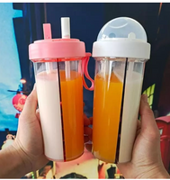 Dual Liquid Storage Water Bottle