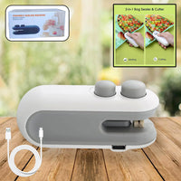 2-in-1 Portable Bag Sealer & Cutter – Keep Your Food Fresh!