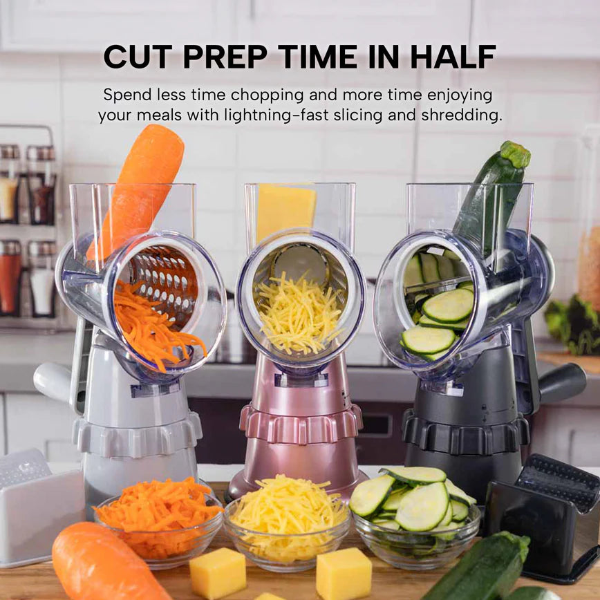 KITCHENRANI 3 in 1 SUMO SLICER with 3 DRUMS + FREE PEELER