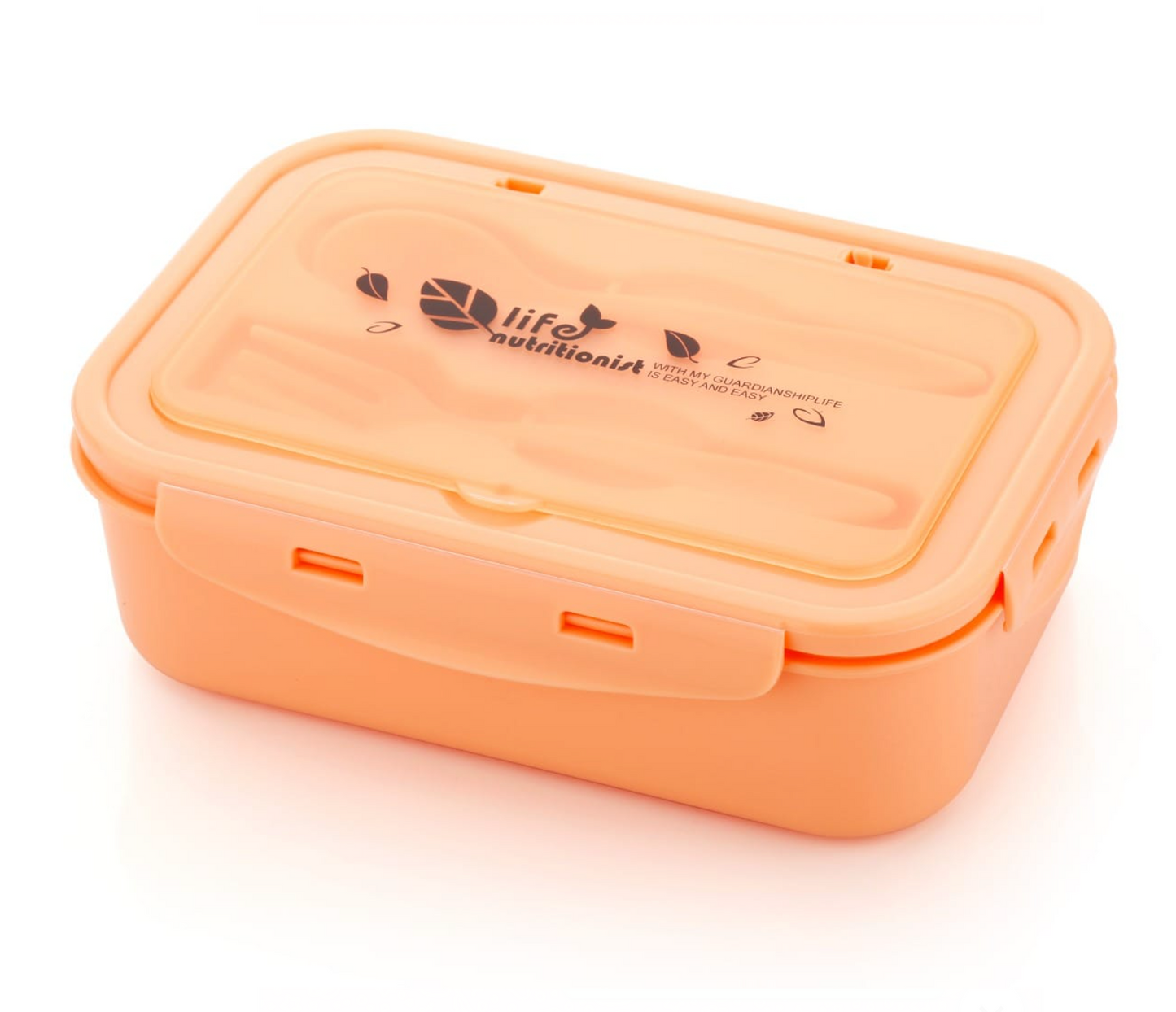 Kitchen Rani Leak-Proof Bento Lunch Box – Compartment Food Container with Utensils