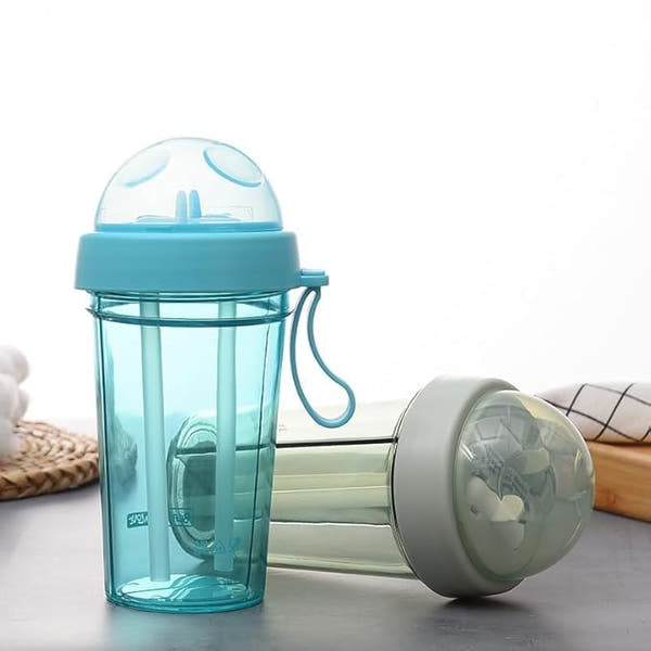 Dual Liquid Storage Water Bottle
