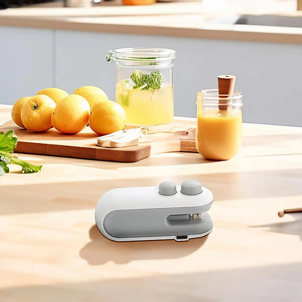 2-in-1 Portable Bag Sealer & Cutter – Keep Your Food Fresh!