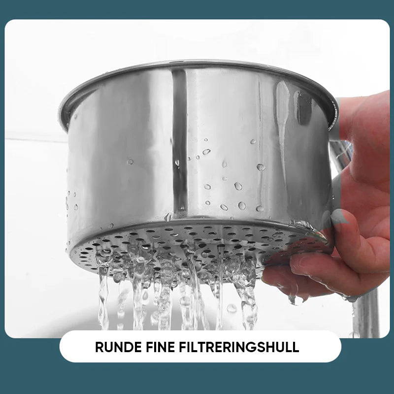 Kitchen Rani Stainless Steel Sink Strainer Basket – Anti-Clog Drain Filter and Food Catcher